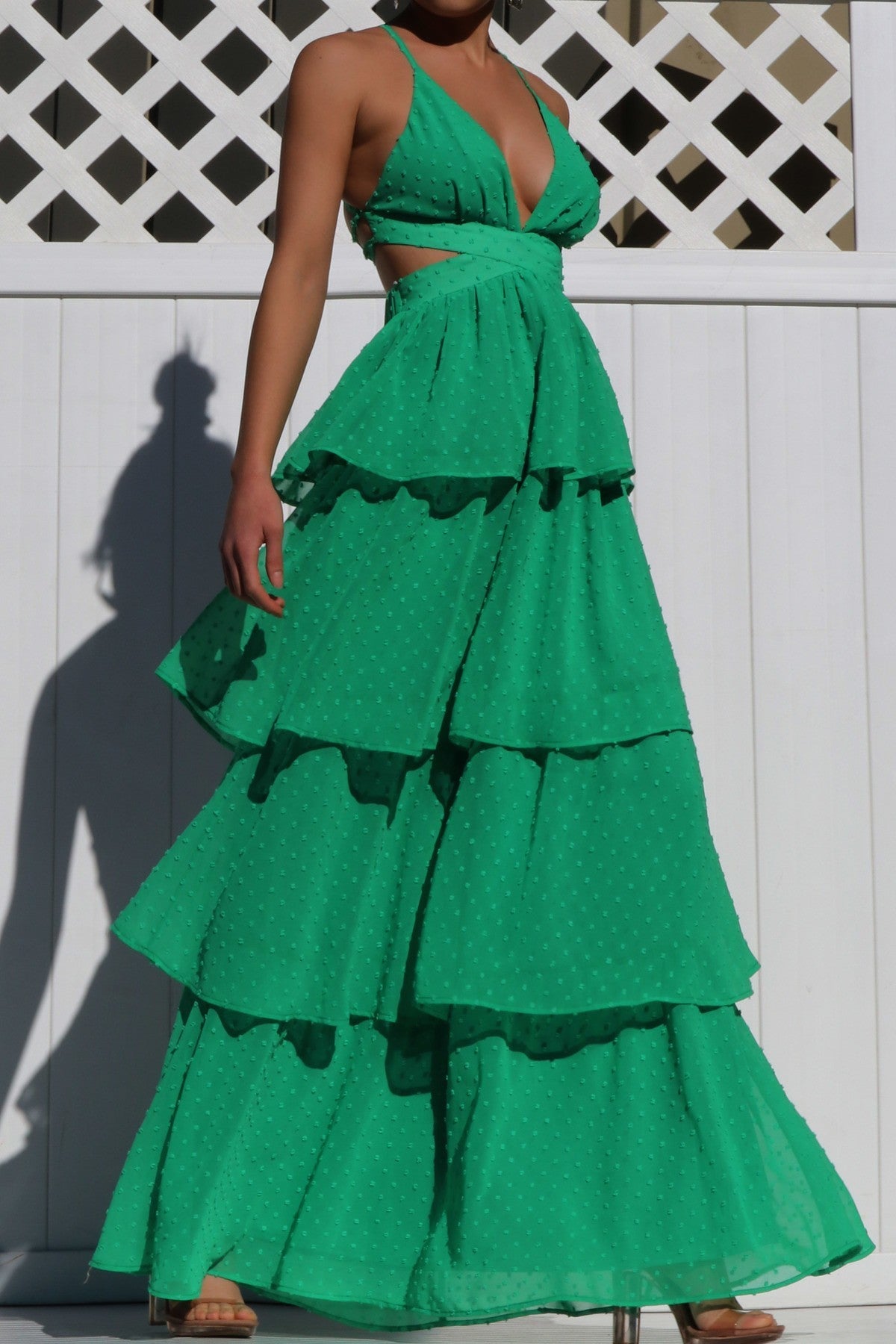 SUMMER GREEN ONLINE DRESS | FecoDiFiori