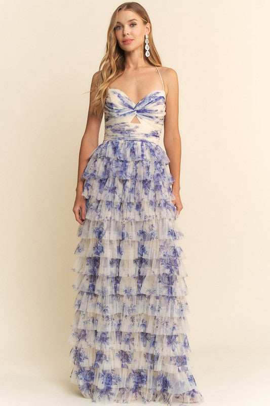 Print Blue Italy