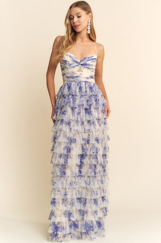 Print Blue Italy