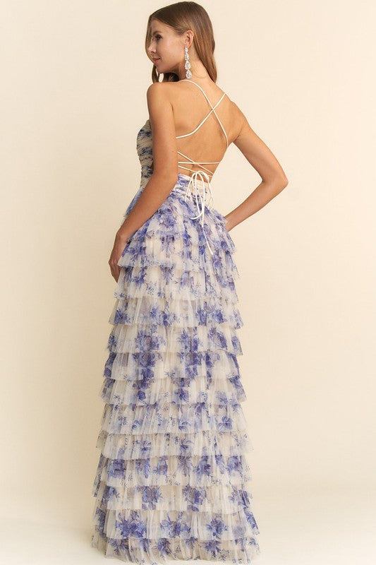 Print Blue Italy